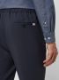 Selected Homme Slim tapered fit stoffen broek met elastische band model 'DANN' - Thumbnail 4