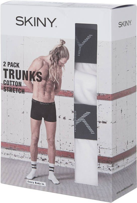 SKINY Boxershorts van een mix van katoen en elastaan set van 2