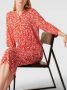 Soaked in Luxury Midi-jurk met tunnelkoord bij de taille model 'ZAYA' - Thumbnail 3