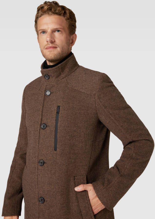 S.Oliver BLACK LABEL Lange jas met borstzak - Foto 2