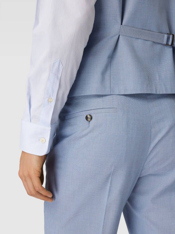 s.Oliver BLACK LABEL Pantalon in gemêleerde look model 'Pure'