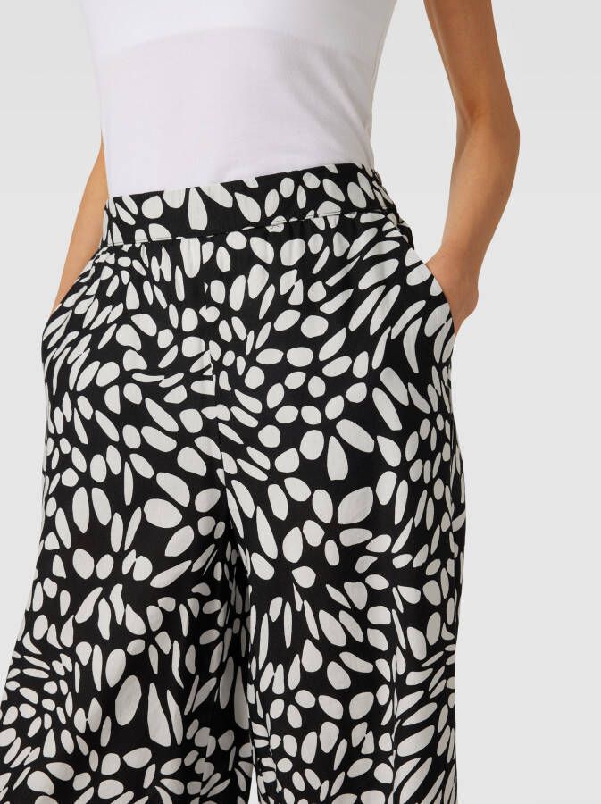s.Oliver BLACK LABEL Stoffen broek met steekzakken opzij