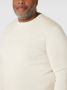 S.Oliver Plus SIZE gebreide pullover met geribde ronde hals - Thumbnail 2