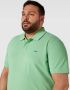 S.Oliver Big Size regular fit polo Plus Size groen - Thumbnail 3
