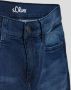 S.Oliver RED LABEL Korte regular fit jeans in 5-pocketmodel - Thumbnail 3