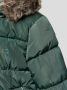 S.Oliver gewatteerde winterjas groen Jongens Polyester Capuchon Effen 104 - Thumbnail 3