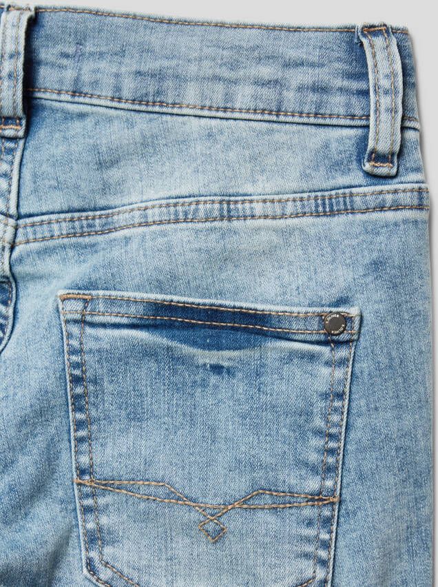 S.Oliver RED LABEL Slim fit jeans met siernaden
