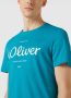 S.Oliver RED LABEL T-shirt met labelprint - Thumbnail 6