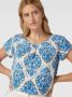Soyaconcept Blouseshirt van viscose met all-over motief model 'Melene' - Thumbnail 2