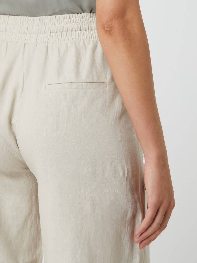 Soyaconcept Culotte van een mix van linnen en viscose