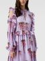 Stella Nova Maxi-jurk met all-over motief model 'Morgan' - Thumbnail 2