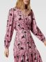 Stella Nova Maxi-jurk met all-over motief model 'Tyra My' - Thumbnail 2