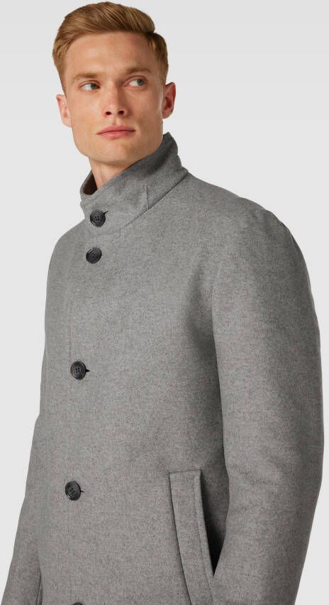 Strellson Lange jas met opstaande kraag model 'Finchley' - Foto 2
