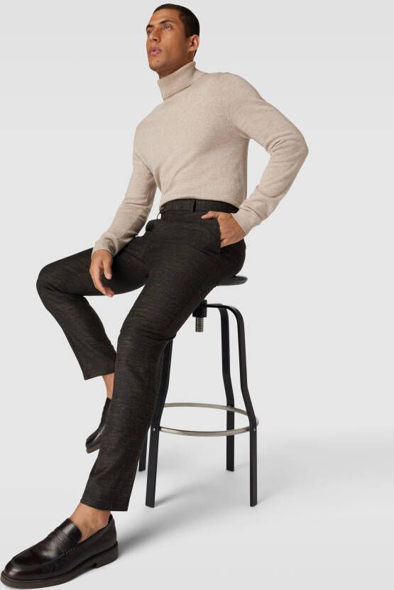 Strellson Pantalon met persplooien model 'Till2' - Foto 2