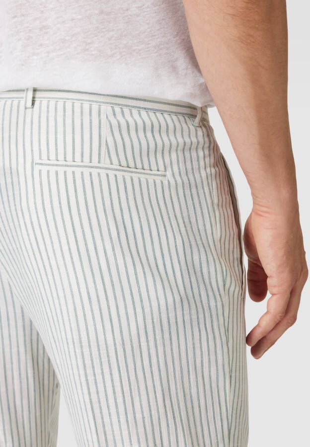 Strellson Pantalon met streepmotief model 'Luis' - Foto 2
