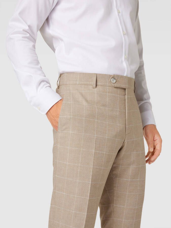 Strellson Stoffen broek met ruitmotief model 'Mace'