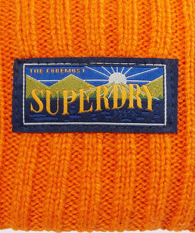 Superdry Beanie van wolmix