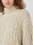 Superdry Vintage High Neck Cable Knit Trui Dames - Thumbnail 6