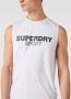Superdry Sports Tanktop met labelprint model 'ACTIVE VEST' - Thumbnail 2