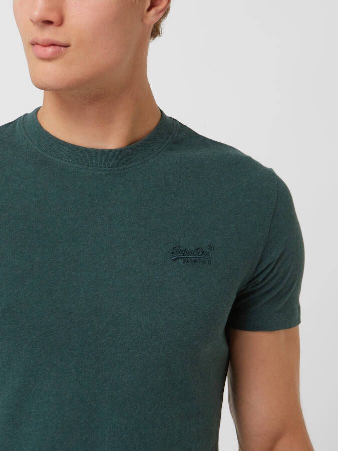 Superdry T-shirt met biologisch katoen