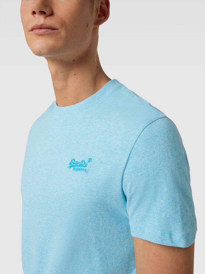 Superdry T-shirt met logostitching
