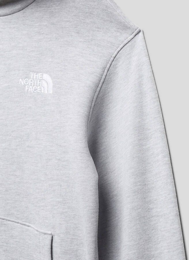 The North Face Oversized hoodie met labelstitching