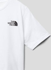The North Face Kort T-shirt met labeldetails