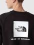 The North Face Sweatshirt met labelprint model 'RAGLAN' - Thumbnail 2