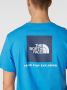 The North Face Blauwe Super Sonic Tee Heren T-shirt Blue Heren - Thumbnail 3