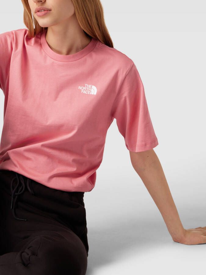 The North Face T-shirt met labelprint model 'RELAXD SIMPLE DOME' - Foto 2