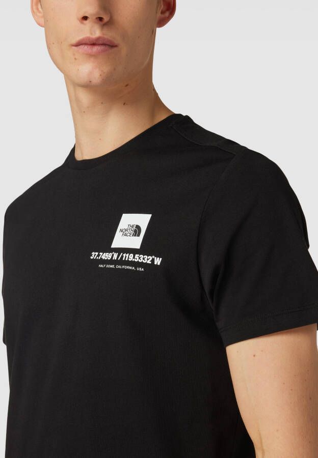 The North Face T-shirt met ronde hals model 'COORDINATES'