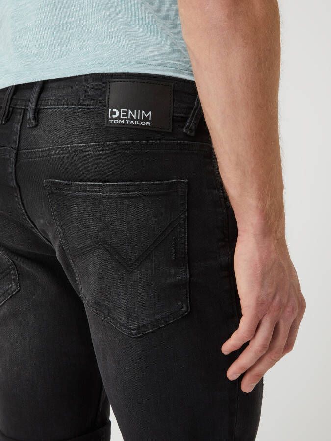 Tom Tailor Denim Korte regular fit jeans met stretch - Foto 2