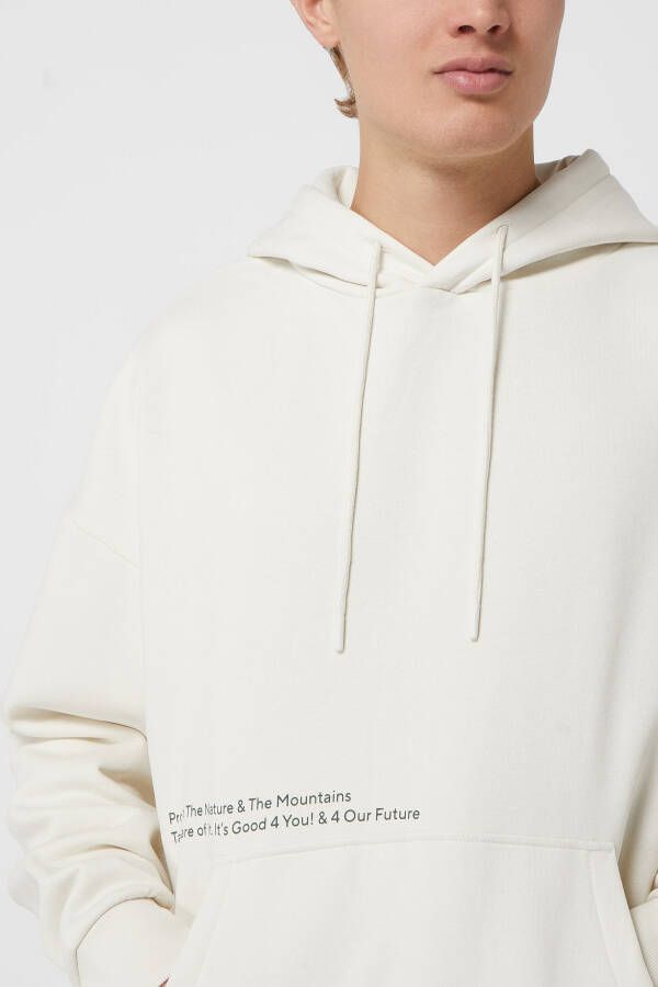 Tom Tailor Denim Oversized hoodie met tekst en print - Foto 2