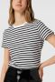 Tom Tailor Denim T-shirt met all-over streepmotief model 'modern stripe' - Thumbnail 7