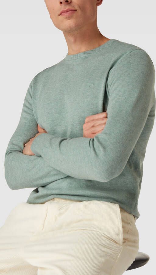 Tom Tailor Gebreide pullover met logostitching model
