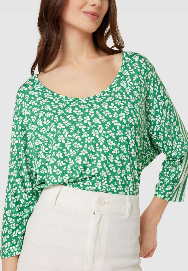 Tom Tailor T-shirt met all-over motief - Foto 2