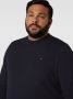 Tommy Hilfiger Big & Tall PLUS SIZE slim fit shirt met lange mouwen en labeldetail - Thumbnail 2