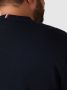 Tommy Hilfiger Big & Tall PLUS SIZE sweatshirt met logostitching model 'VARSITY' - Thumbnail 4