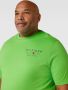 Tommy Hilfiger Big & Tall PLUS SIZE T-shirt met labelprint model 'LOVE' - Thumbnail 5