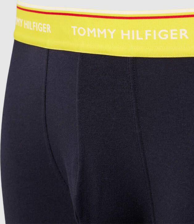 Tommy Hilfiger Boxershort met elastische band met logo in een set van 3 stuks