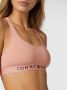 Tommy Hilfiger Bustier met logo in band beugelloos - Thumbnail 2