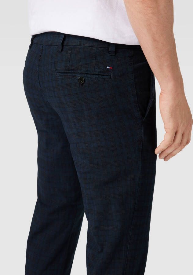 Tommy Hilfiger Chino met ruitmotief model 'DENTON' - Foto 2