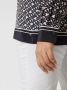 Tommy Hilfiger Curve PLUS SIZE blouse met all-over logo model 'MONOGRAM' - Thumbnail 2