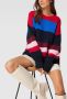 Tommy Hilfiger Gebreide pullover in colour-blocking-design model 'VIBRANT STRIPE' - Thumbnail 5