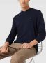 Tommy Hilfiger Blauwe Biologische Katoen Kasjmier Trui Blue Heren - Thumbnail 5