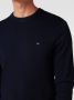 TOMMY HILFIGER Heren Truien & Vesten Pima Org Ctn Cashmere Crew Neck Donkerblauw - Thumbnail 15