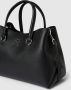 Tommy Hilfiger Zwarte polyester handtas met 2 handvatten en verstelbare schouderband Zwart Dames - Thumbnail 7