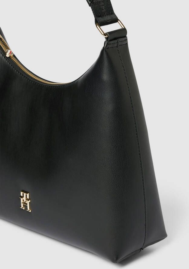 Tommy Hilfiger Handtas met labelapplicatie model 'ICONIC TOMMY SHOULDER BA