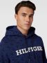 Tommy Hilfiger hoodie met logo en borduursels desert sky - Thumbnail 2