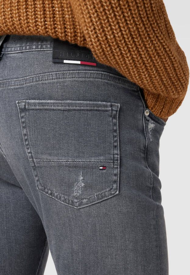 Tommy Hilfiger Jeans met labelpatch van leer model 'BLEECKER'